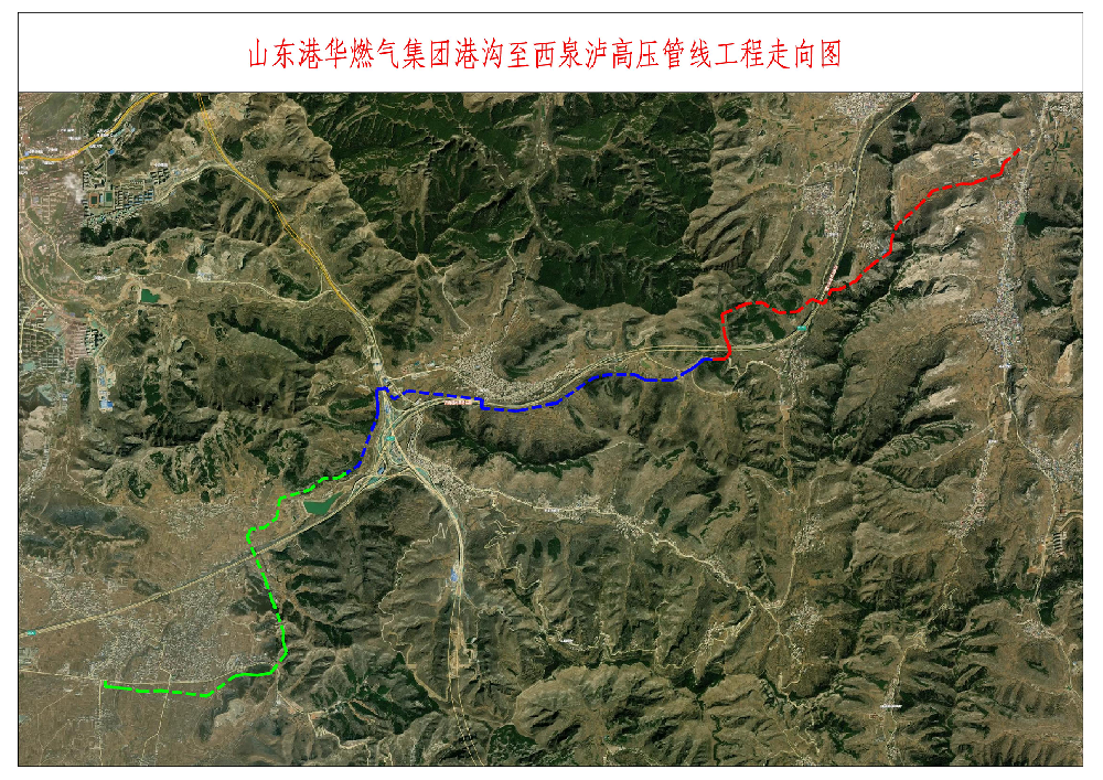 山東港華港溝至西泉瀘高壓燃氣管線工程（燃氣）